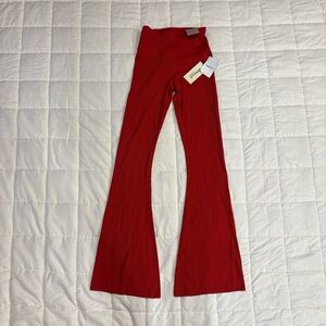Forever 21 Red Flare Pants